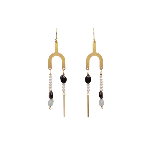 D.Studios - Brass Earrings