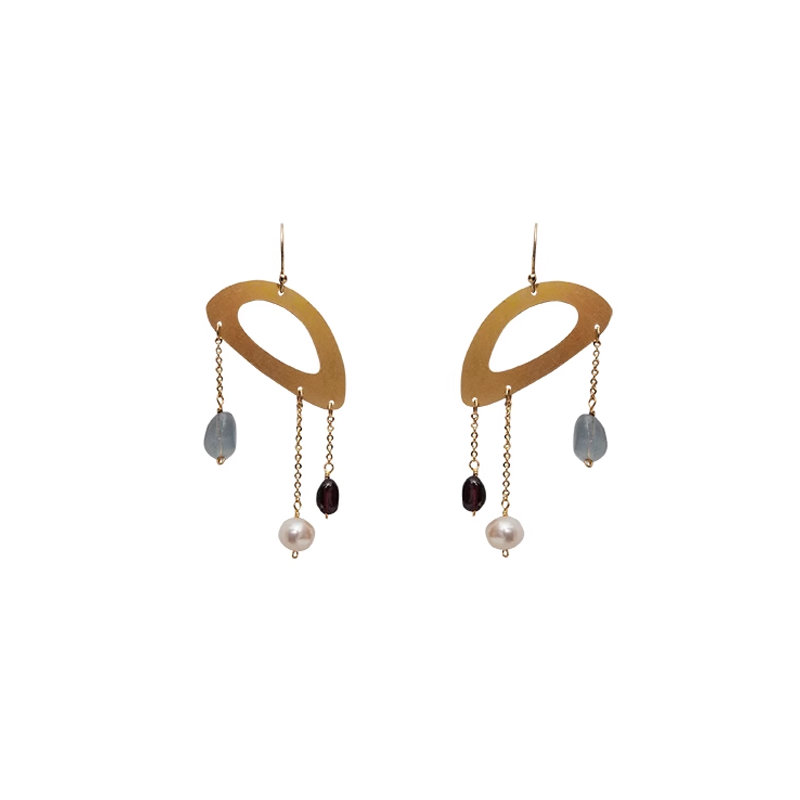 D.Studios - Stone Earrings