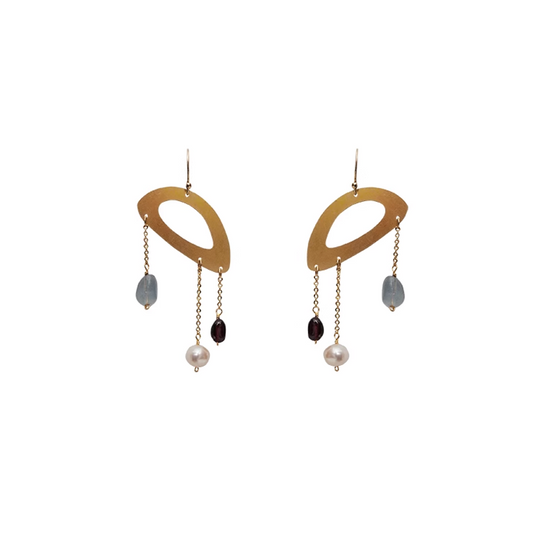 D.Studios - Stone Earrings