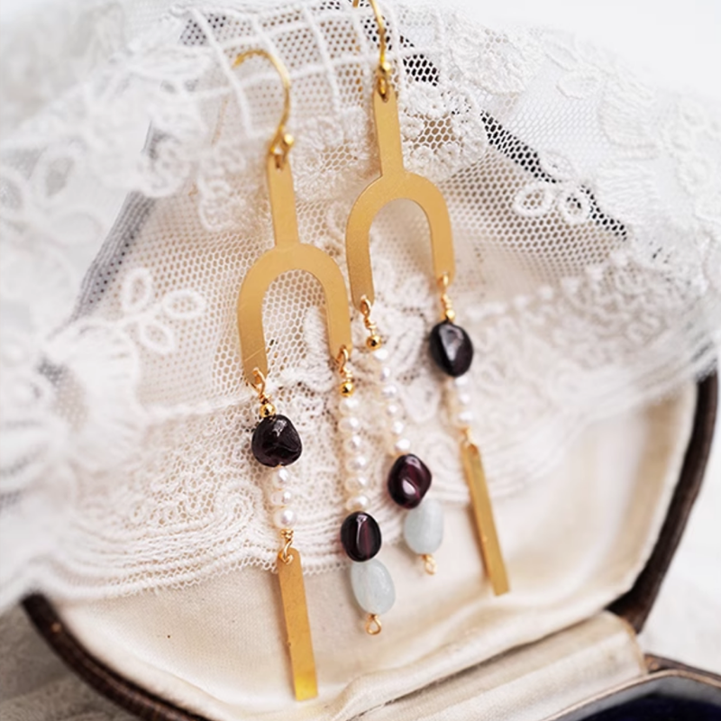 D.Studios - Brass Earrings
