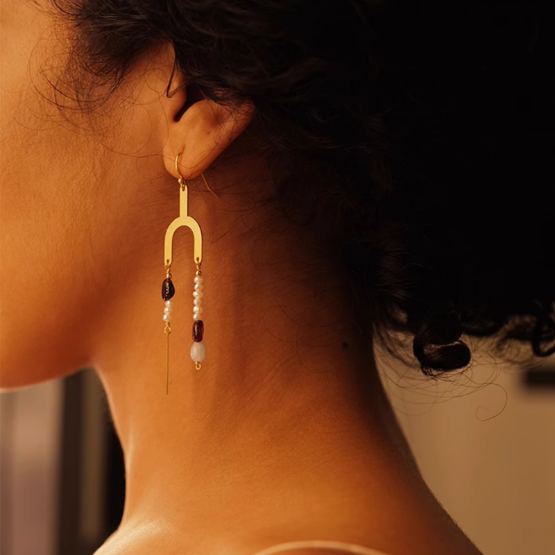 D.Studios - Brass Earrings