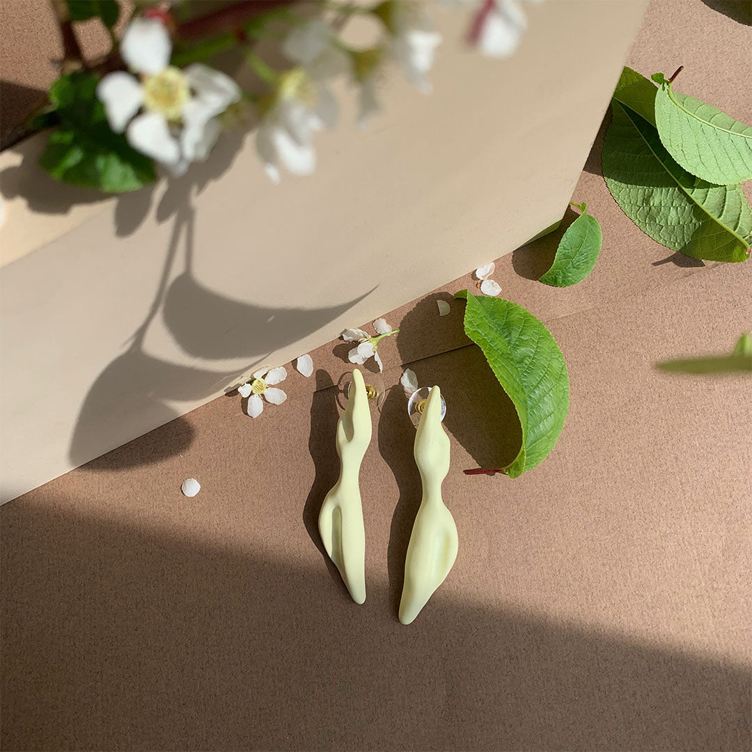 AD - Arp Tribute Earrings/Brooch V3