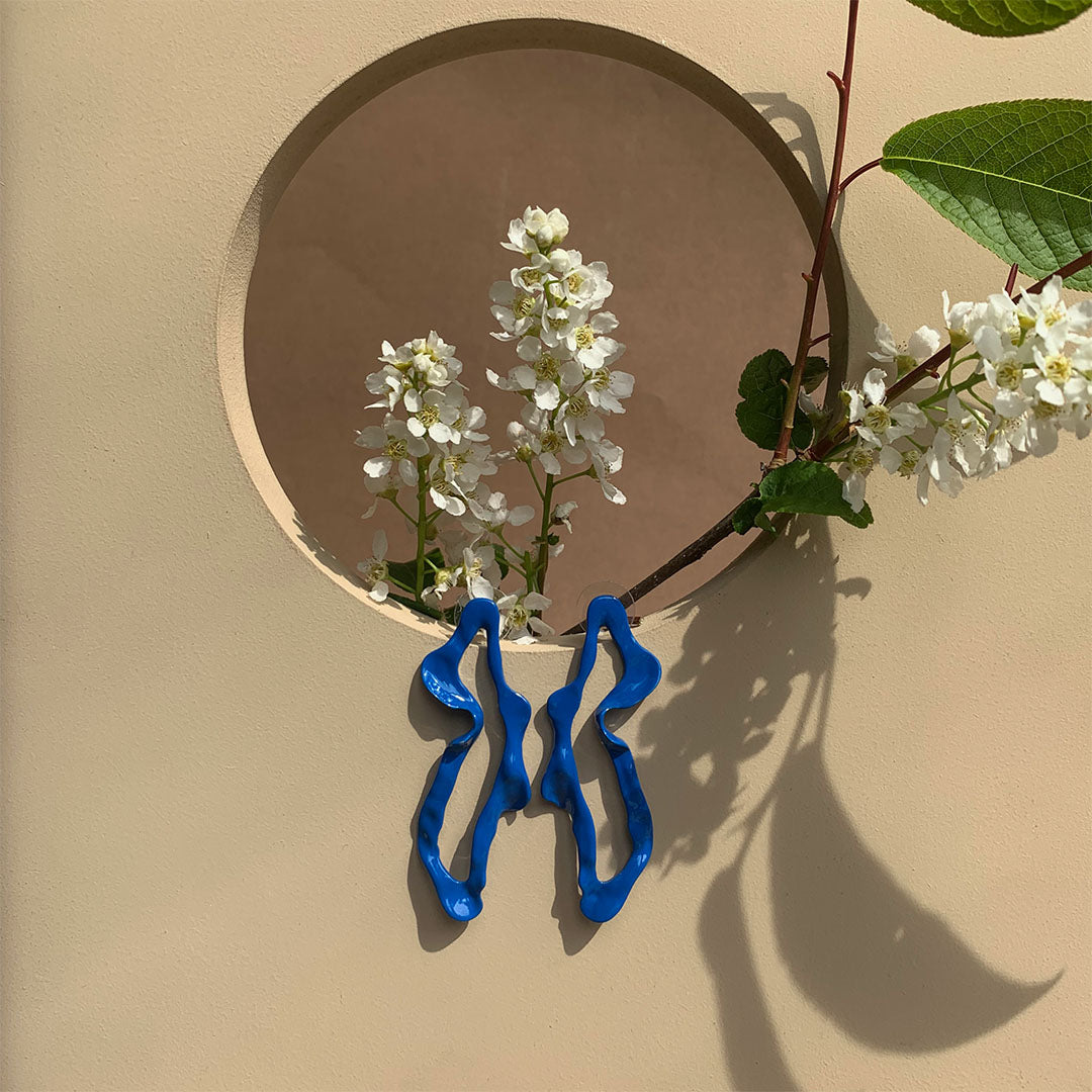 AD - KBlue Tribute Earrings