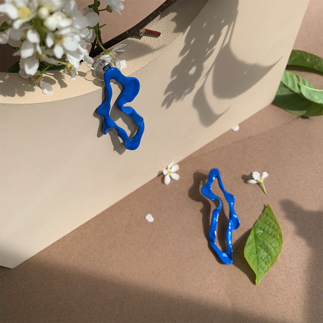 AD - KBlue Tribute Earrings