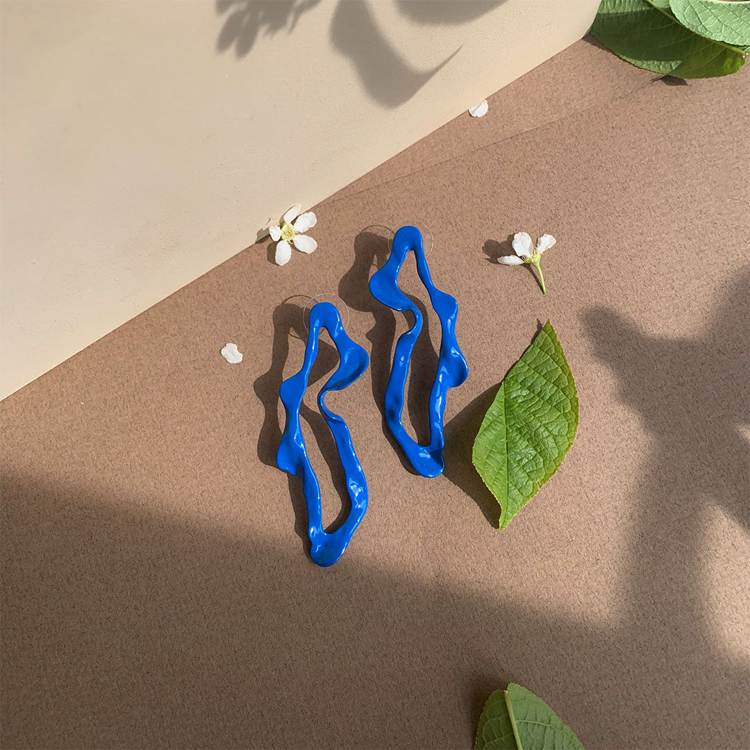AD - KBlue Tribute Earrings