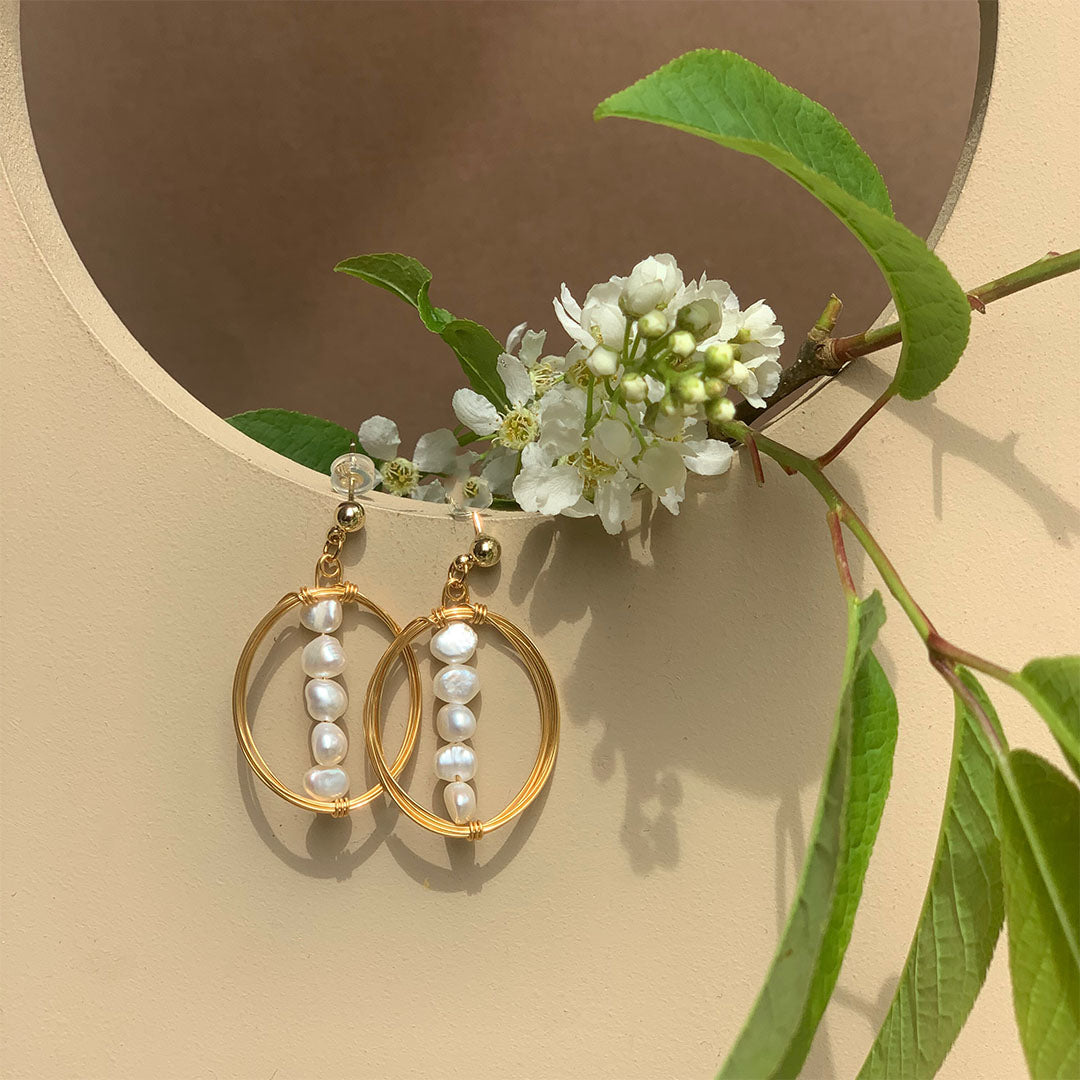 D.Studios - Pearl Earrings