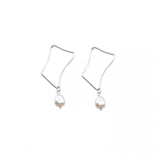Irregular Pearl Earrings