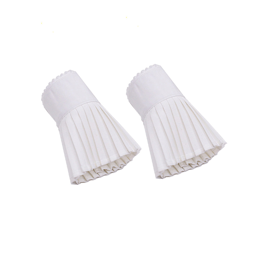 Mono Ruffle Cuffs