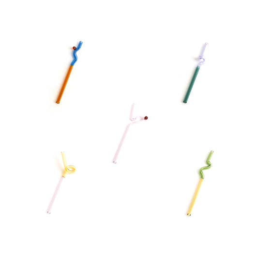 SRM Living - Glass Straws