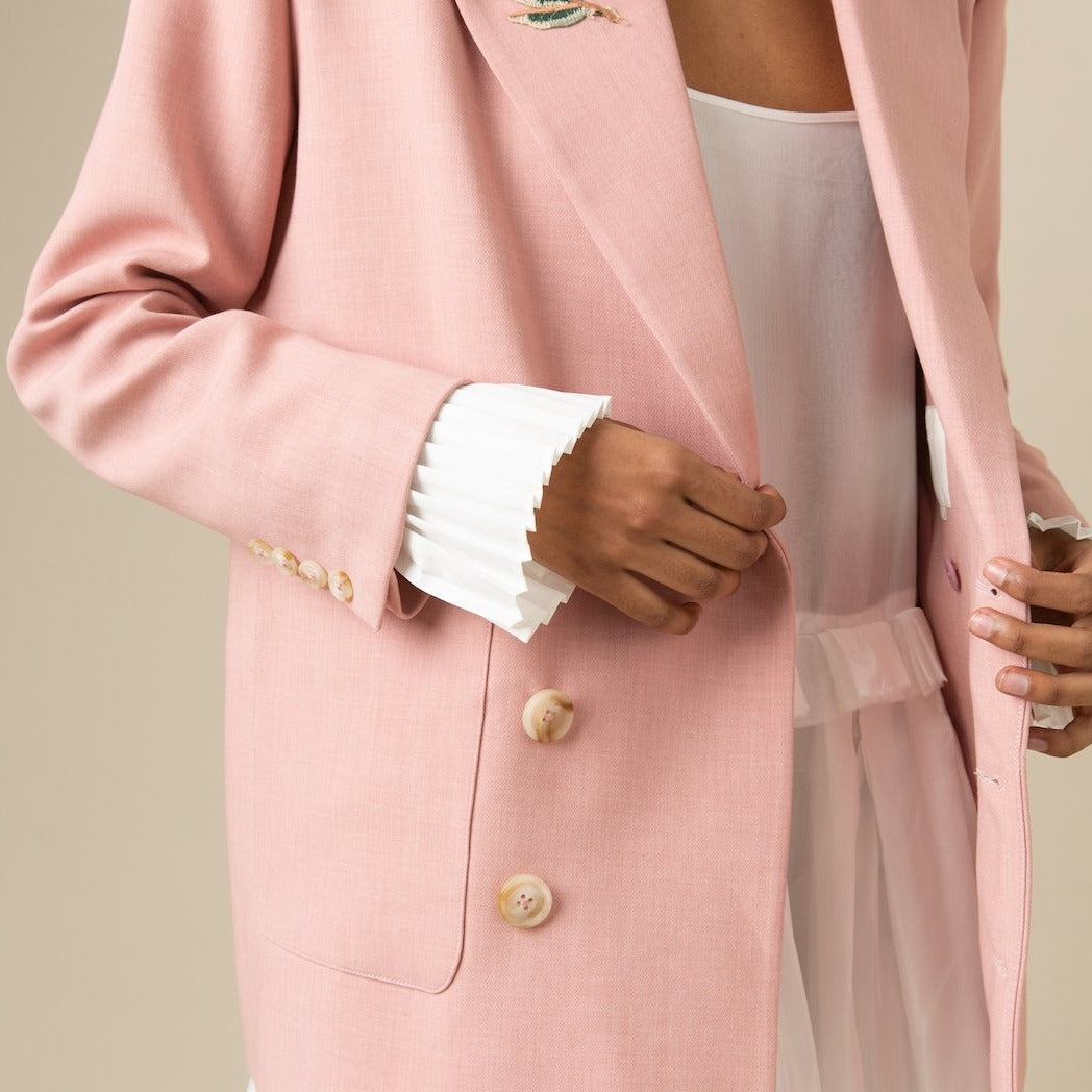 Mono Ruffle Cuffs