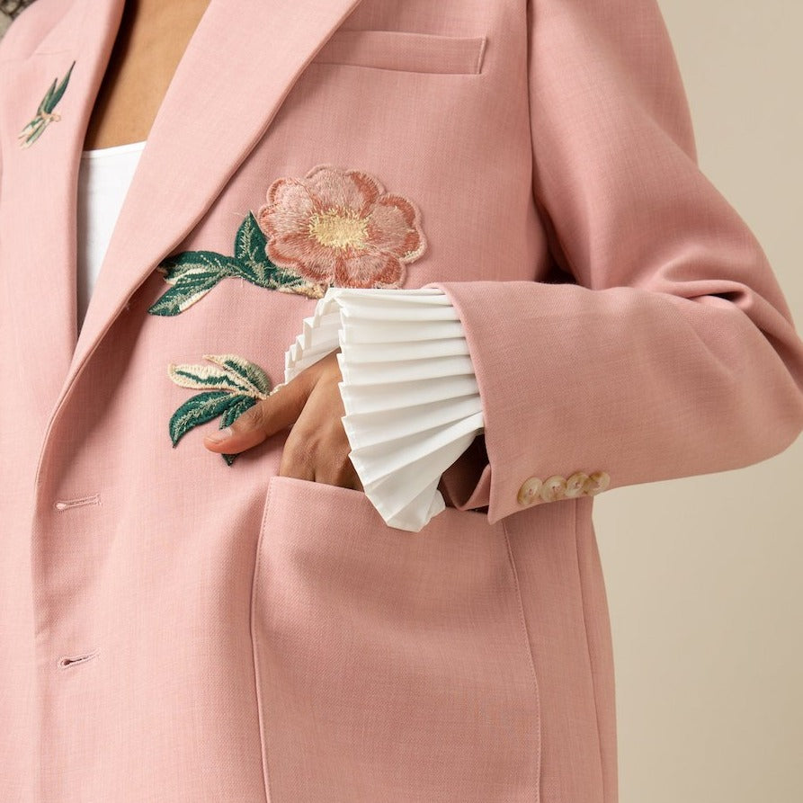 Mono Ruffle Cuffs