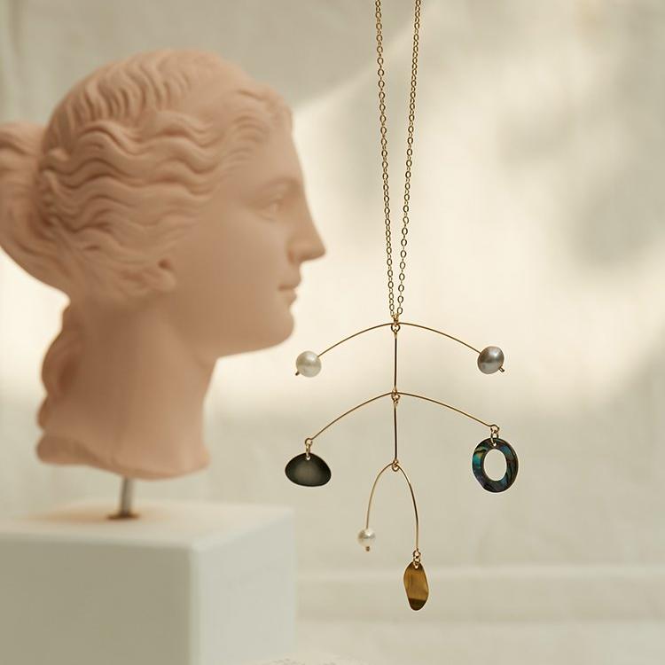 Ceramic Series - Calder 18k Necklace