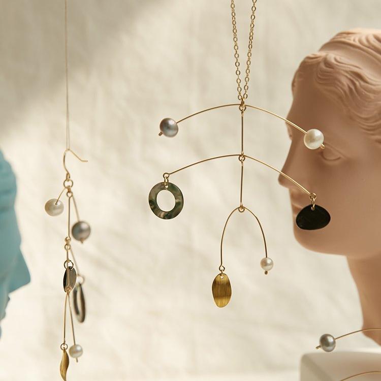 Ceramic Series - Calder 18k Necklace