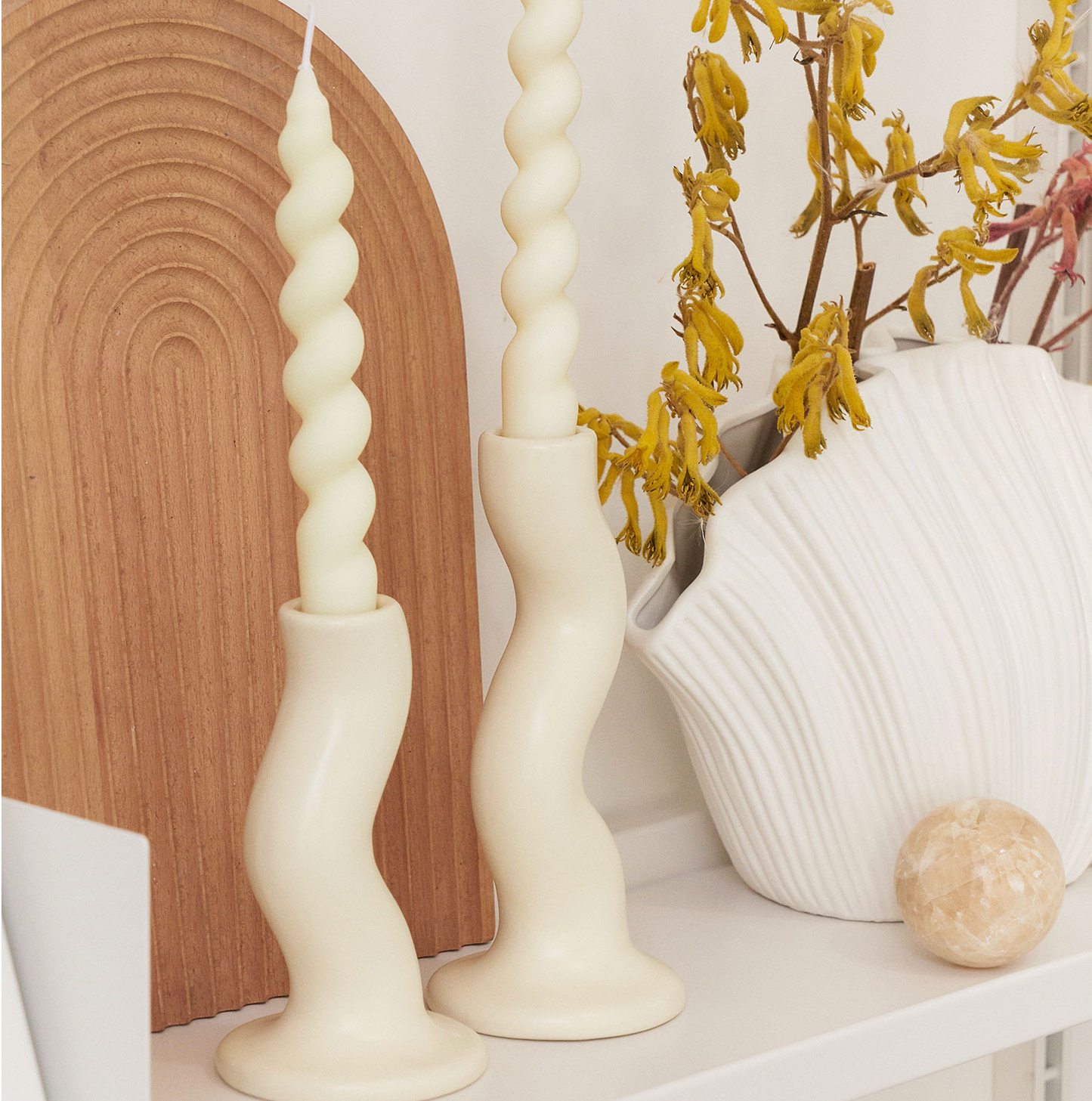 SRM Living - Twist Candle Holder