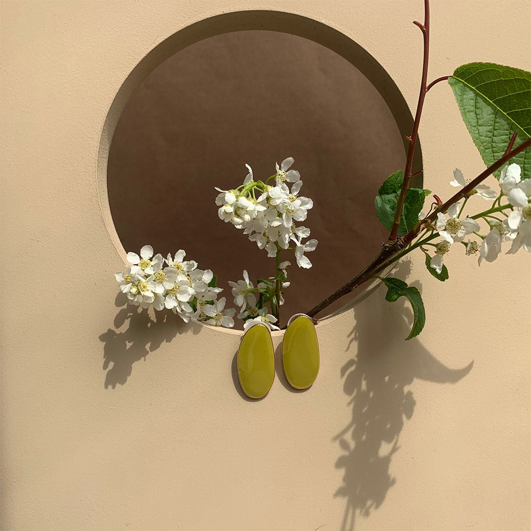 Float - Olive Tree Earrings