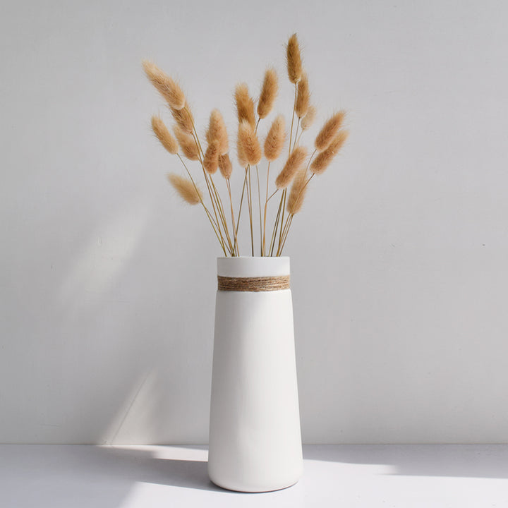 Nature Feel - Ceramic Vase with Hemp Rope - 13:31