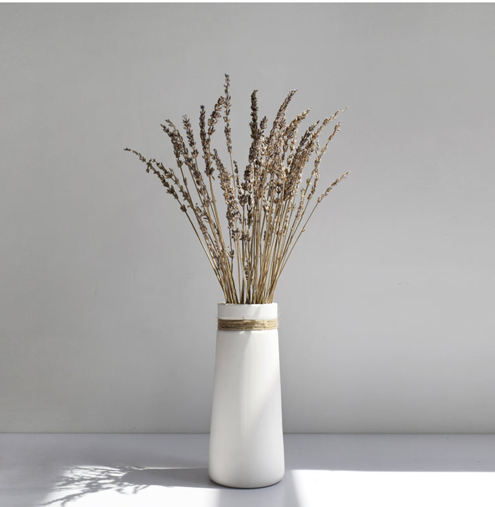 Nature Feel - Ceramic Vase with Hemp Rope - 13:31